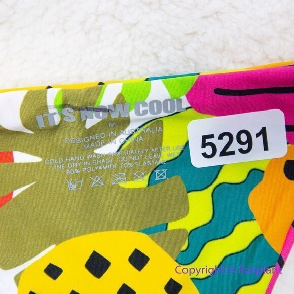 NEW It’s now cool  String Bikini Bottom cheeky thong in Tropicool, size M - Picture 12 of 12